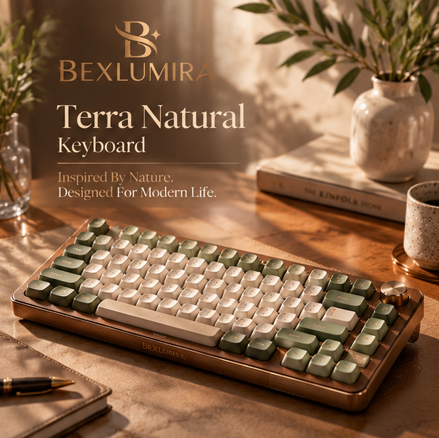 BEXLUMIRA™ Terra Natural Keyboard