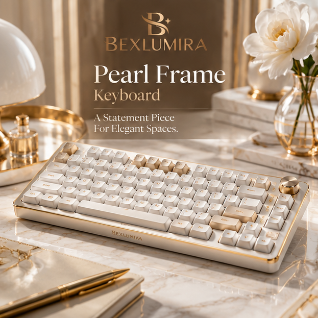 BEXLUMIRA™ Pearl Frame Keyboard