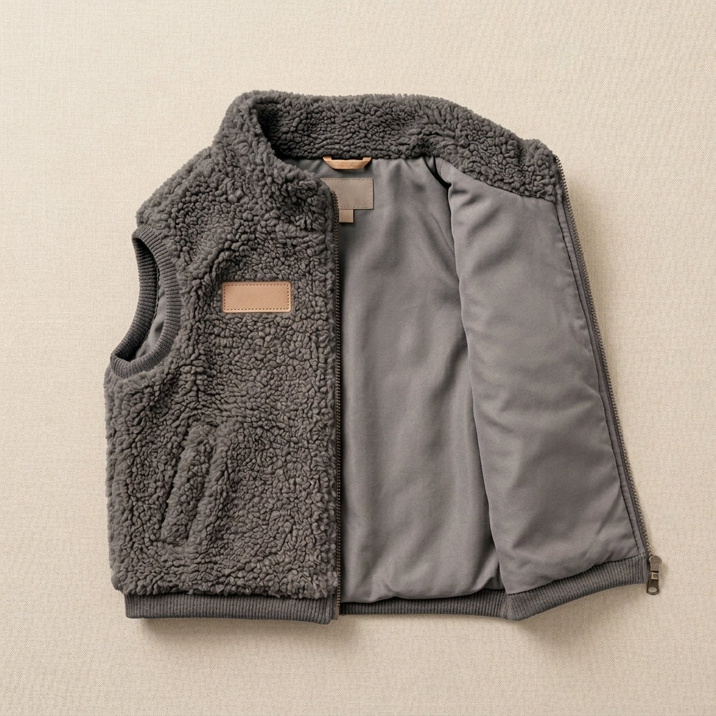 BEXLUMIRA™ Teddy Luxe Sherpa Dog Jacket – Soft Fleece Pet Coat, Cozy Puppy Outerwear, Warm Winter Dog Jacket