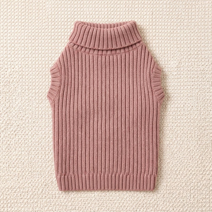 BEXLUMIRA™ CloudSoft Ribbed Dog Sweater – Cozy Knit Pet Pullover, Stretchy Puppy Sweater, Warm Dog Clothes