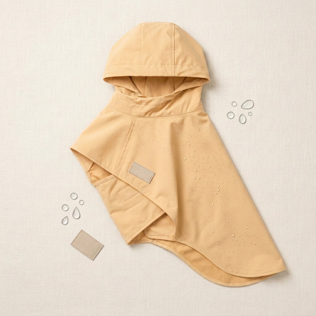 BEXLUMIRA™ MistGuard Waterproof Dog Raincoat – Lightweight Pet Rain Jacket, Hooded Puppy Coat, Outdoor Dog Clothes