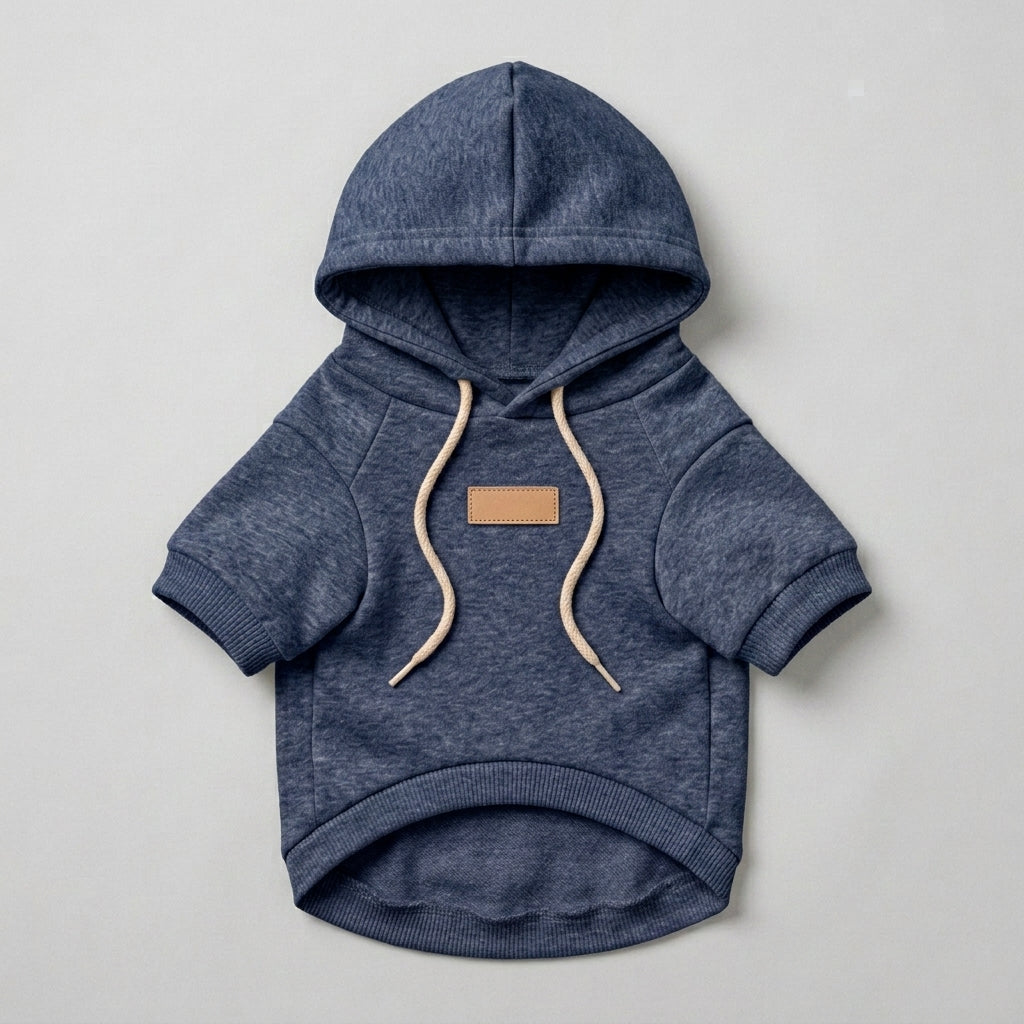 BEXLUMIRA™ Sunday Club Dog Hoodie – Premium Cotton-Feel Pet Sweatshirt, Cozy Puppy Pullover, Casual Dog Clothes